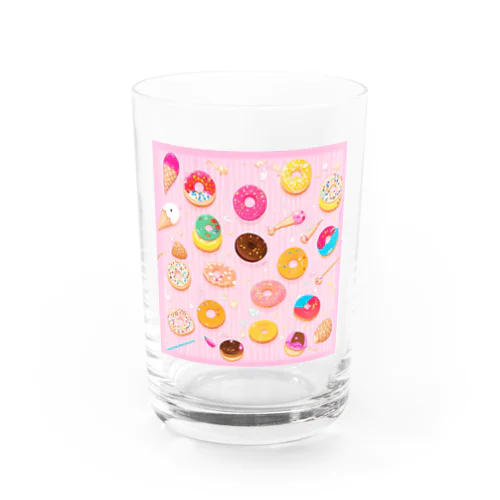 ドーナツいっぱい🍩 Water Glass