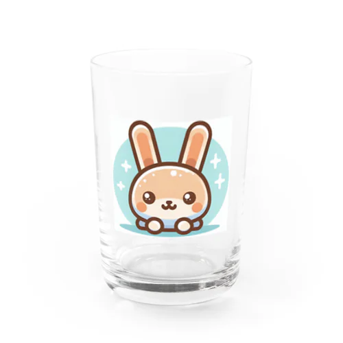 うさたん　きらきら Water Glass