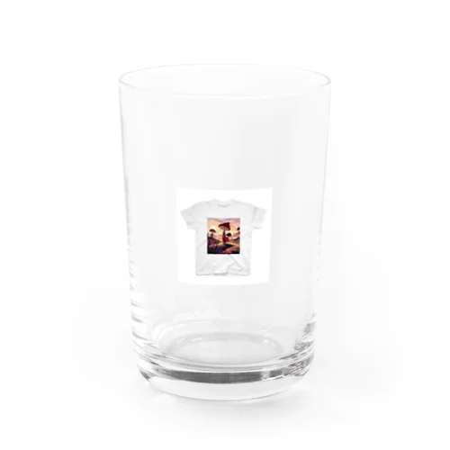 勇者きのこ Water Glass