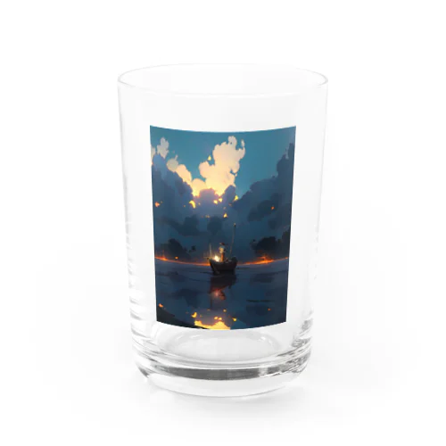 漁り火　なでしこ1478 Water Glass