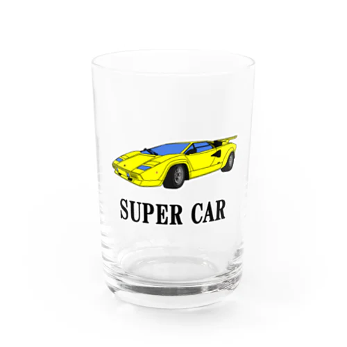 スーパーカー１１ Water Glass