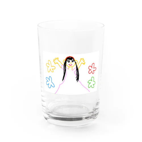 8さいが描いたプリンセス Water Glass