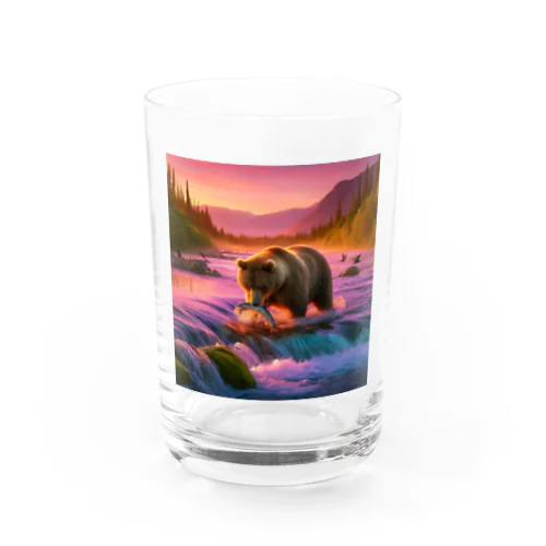 アラスカのグリズリー グラス