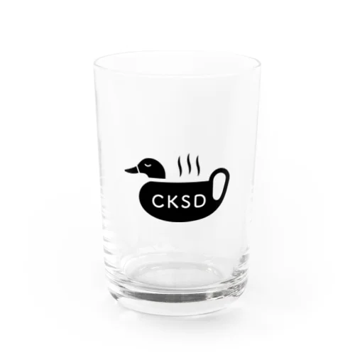 かも太郎くんgoods Water Glass