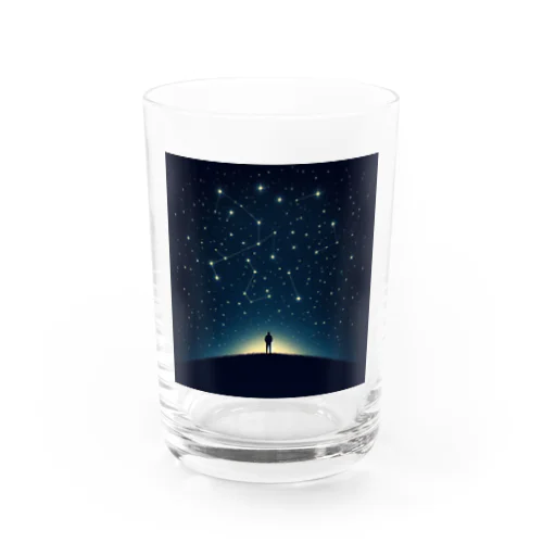 春の星座に包まれて Water Glass