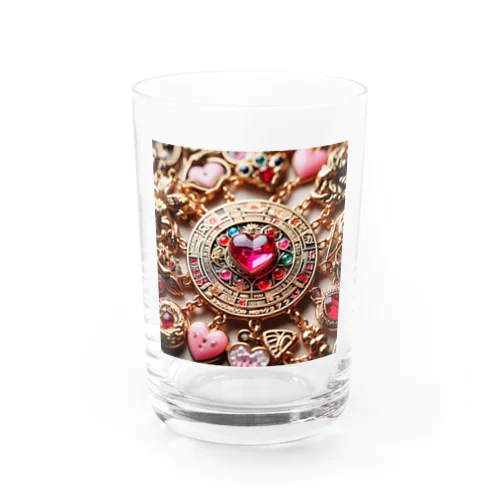 Love Story Water Glass