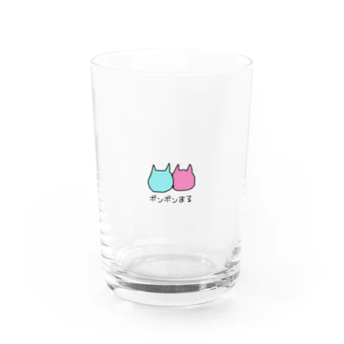 リキモモカラーほよ森キャット Water Glass