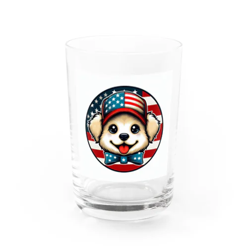 アメリカン　ドッグ Water Glass