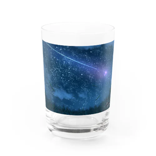 桃色の流れ星 Water Glass