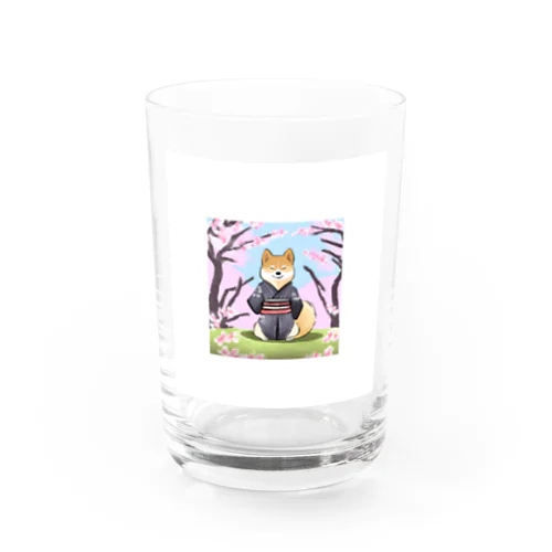 侍柴犬 Water Glass