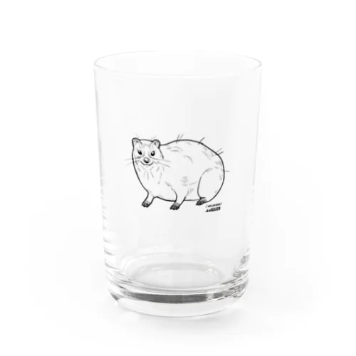 イワダヌキ（淡色） Water Glass