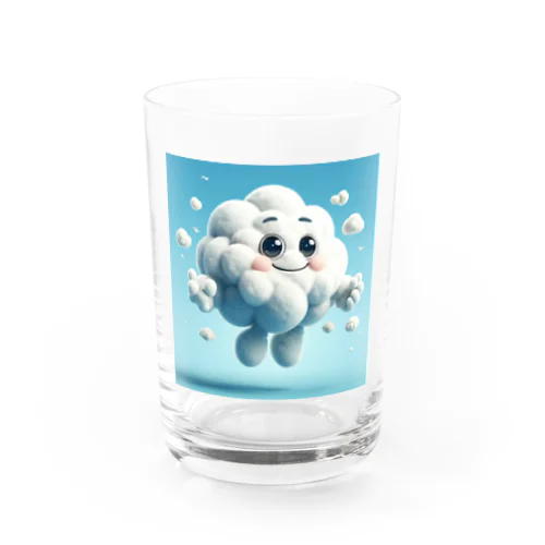 もくもくも Water Glass