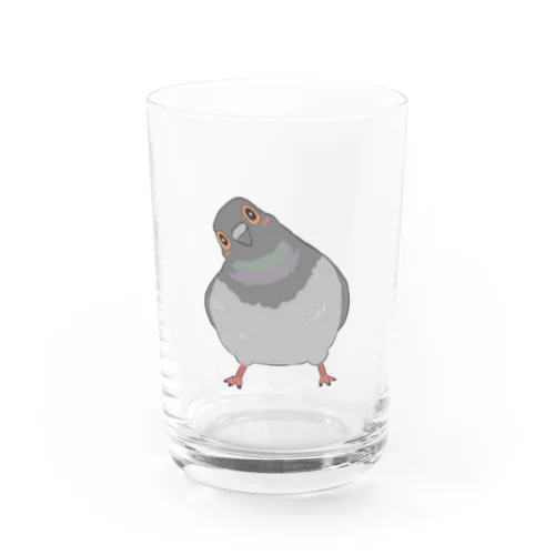 小首傾げバト Water Glass