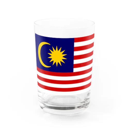 マレーシアの国旗 グラス