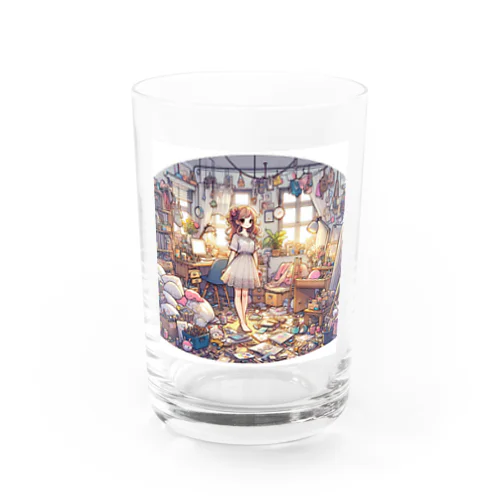 働いたら負け（裏と表） Water Glass