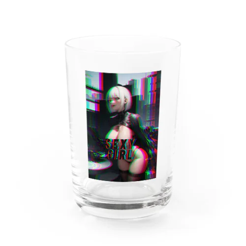 サイバーセクシーガール Water Glass