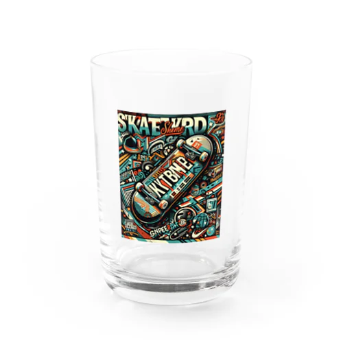 スケートリート Water Glass