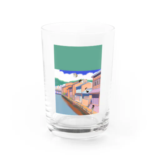 昔と猫 Water Glass