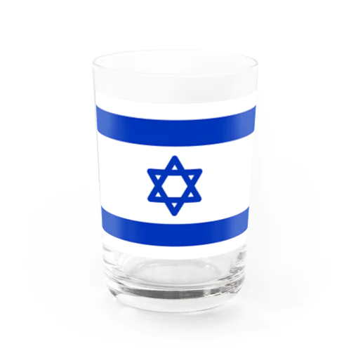 イスラエルの国旗 Water Glass