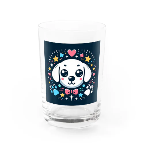 可愛い犬のデザイングッズ2 Water Glass