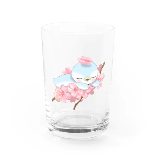 ずっと春のゆめをみる桜ぺん Water Glass