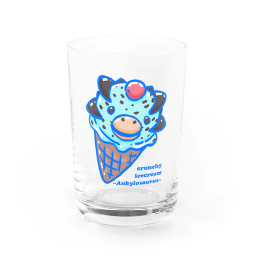 恐竜アイスクリーム〜ザクザクアンキロサウルス〜 Water Glass