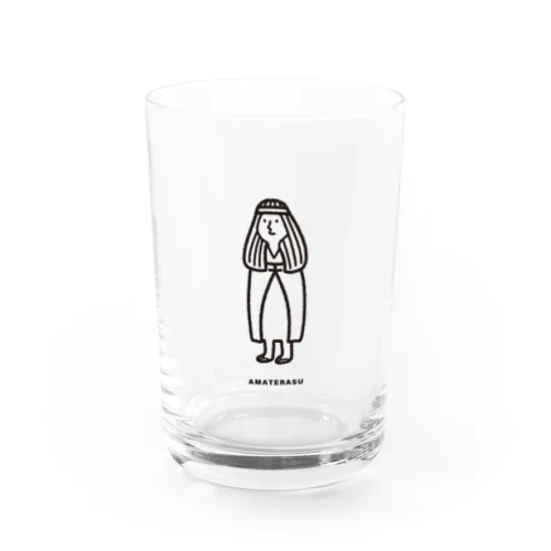 AMATERASU_WOMAN_LINE_BK Water Glass