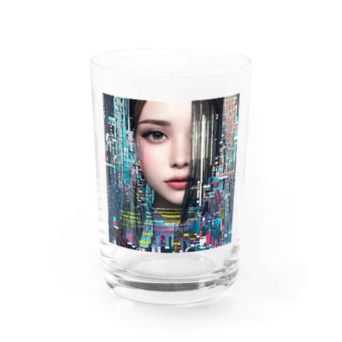 AI美女 Water Glass