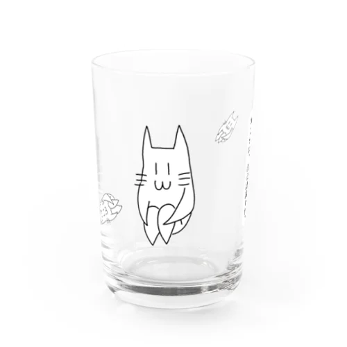 認識するねこのようななにか Water Glass