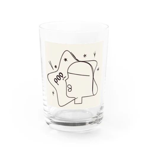 pop girl Water Glass