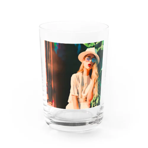 girl１ Water Glass