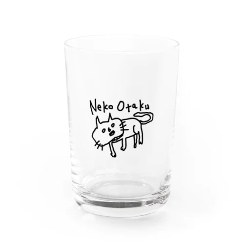 Neko Otaku Water Glass