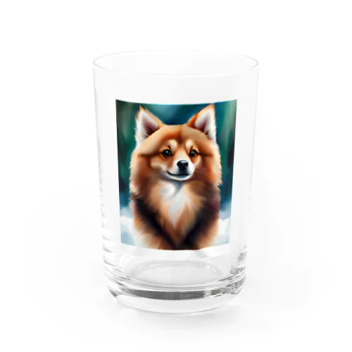 ポメラニアンのポーくん Water Glass