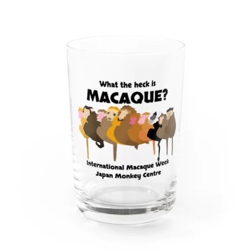  国際マカク週間～International Macaque Week～2024 グラス