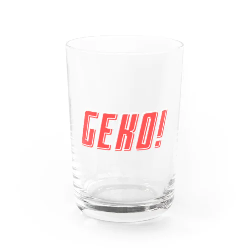 下戸同盟「GEKO！」サーモンピンク グラス