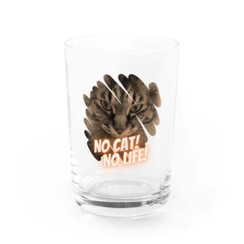 NO CAT! NO LIFE! Water Glass