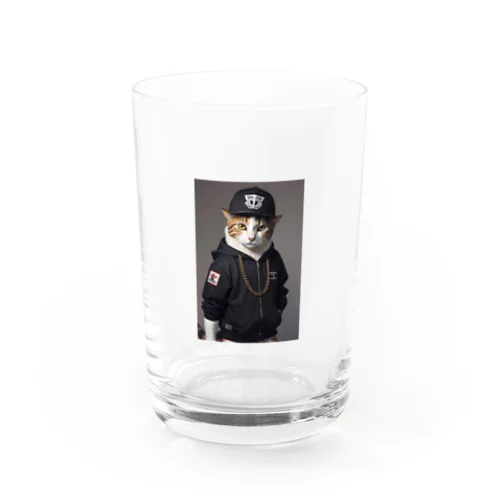 ヒップホップ猫 Water Glass