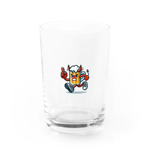 ランニングビールくん Water Glass