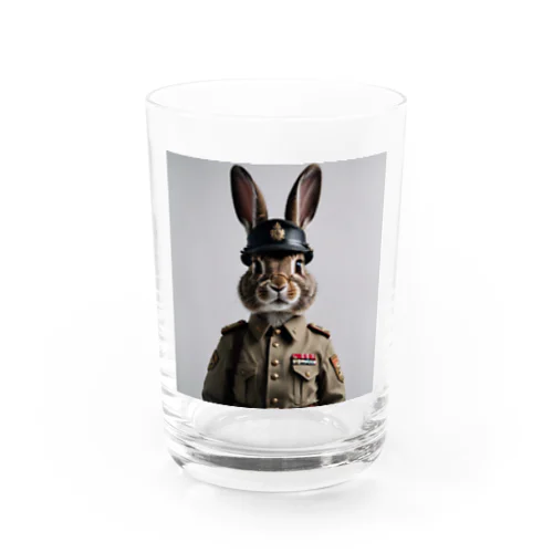 軍人ウサギ#6 Water Glass