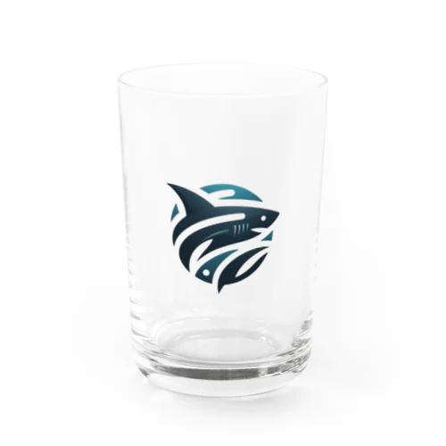 ロゴシャーク Water Glass