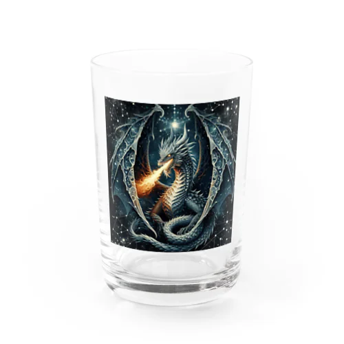 神秘的なドラゴン Water Glass