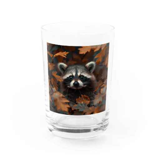 Raccoon Cool Planet Water Glass