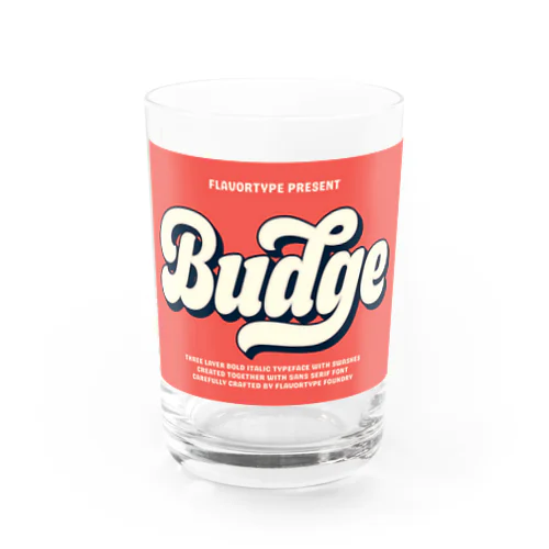 Budge Water Glass