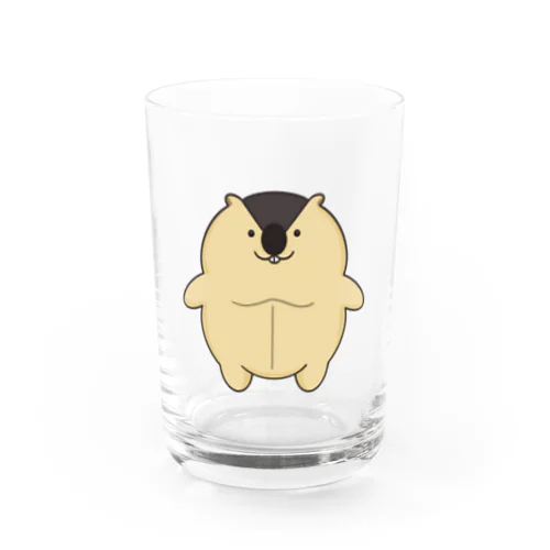 マーモットのまるも太くんグッズ Water Glass