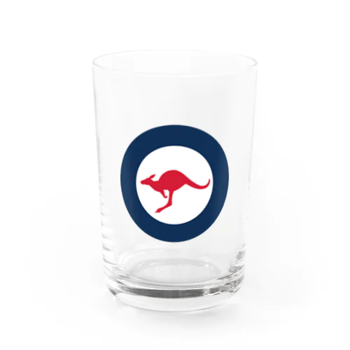 国籍マーク　オーストラリア Water Glass