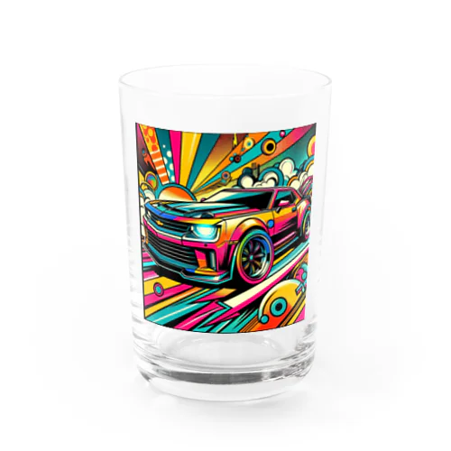 POPマッスルカー Water Glass