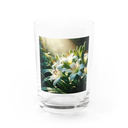 4月28日の誕生花　スカシユリ Water Glass