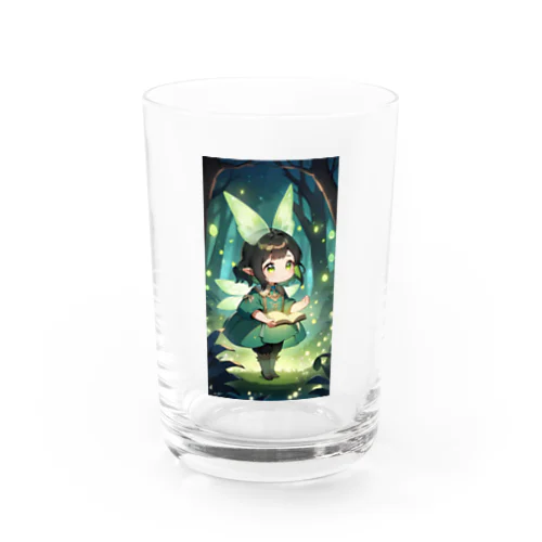 森の妖精ちゃん Water Glass