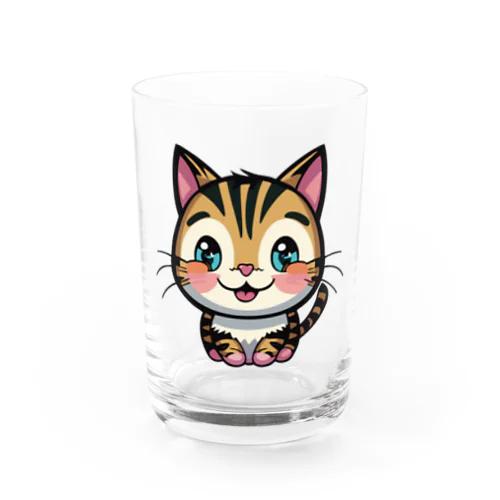 トラ子猫 Water Glass
