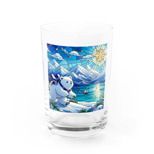 しろくまの休暇 Water Glass